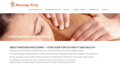 Desktop Screenshot of massageking.com.au