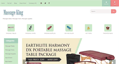 Desktop Screenshot of massageking.com